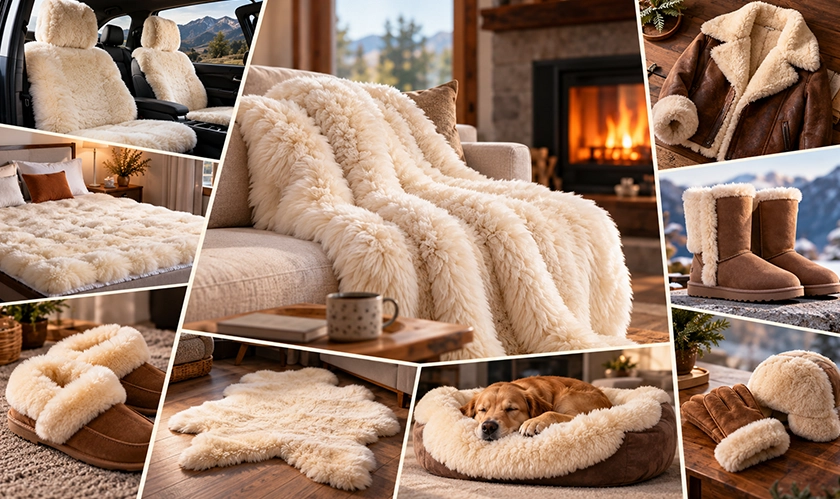 8 High-Quality Sheepskin Products for Comfort & Warmth
